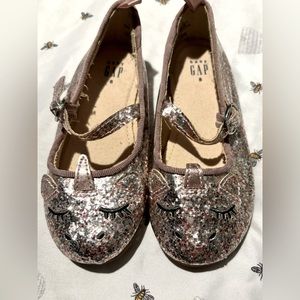 Gap Baby Gold Glitter Unicorn Mary Janes 🦄 Size 8